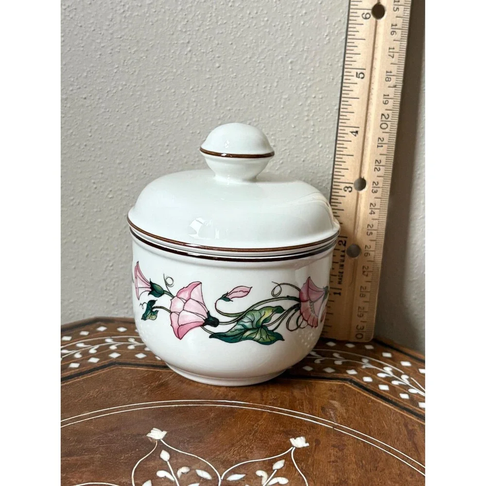 Vintage Villeroy & Boch ‘Palermo’ Sugar Bowl With Lid